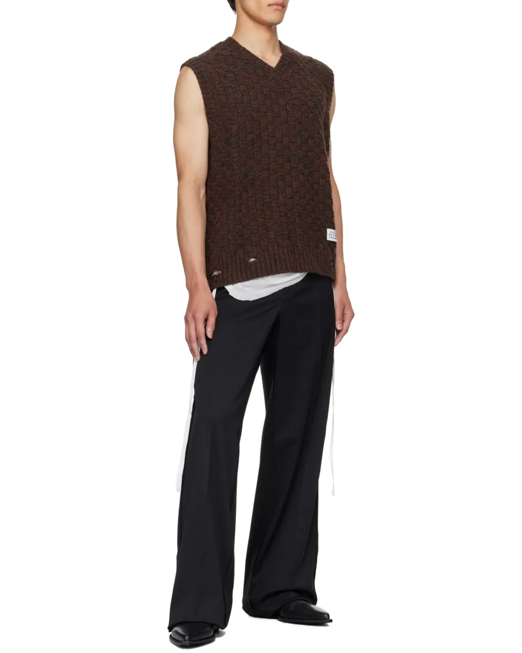 Mm6 Maison Margiela Ribbed Vest