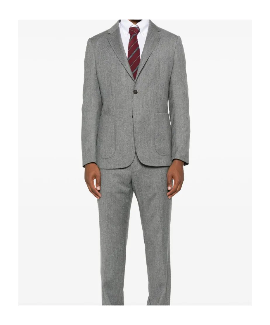 Long-Sleeved Suit Jacket