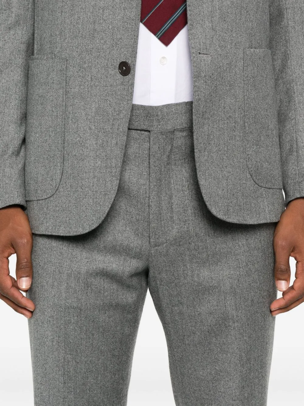 Long-Sleeved Suit Jacket