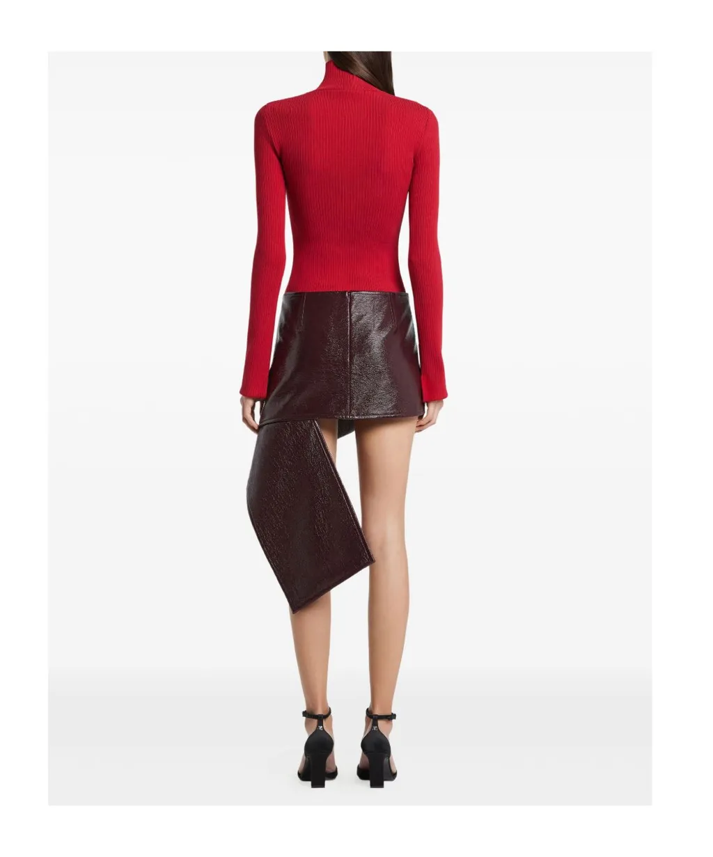 Mock-Neck Bodysuit