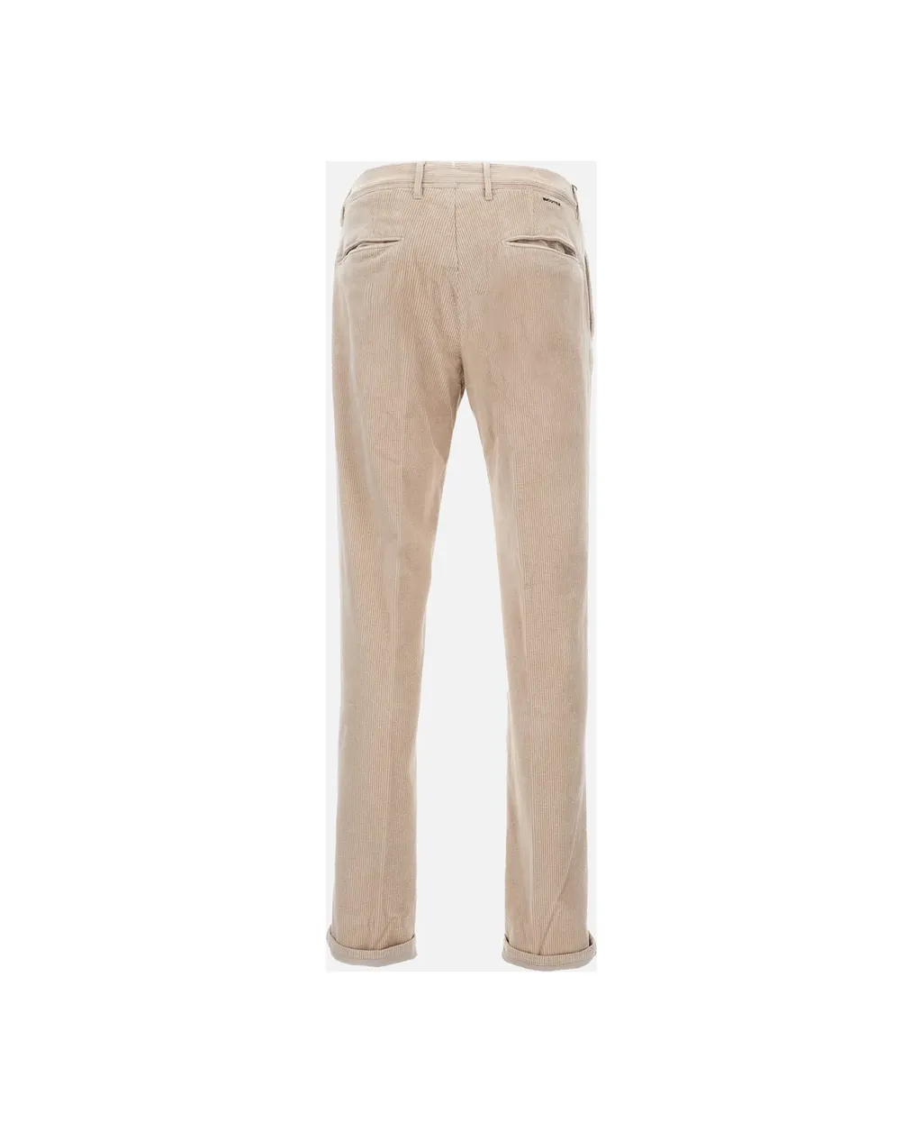 Textured Straight-Leg Trousers