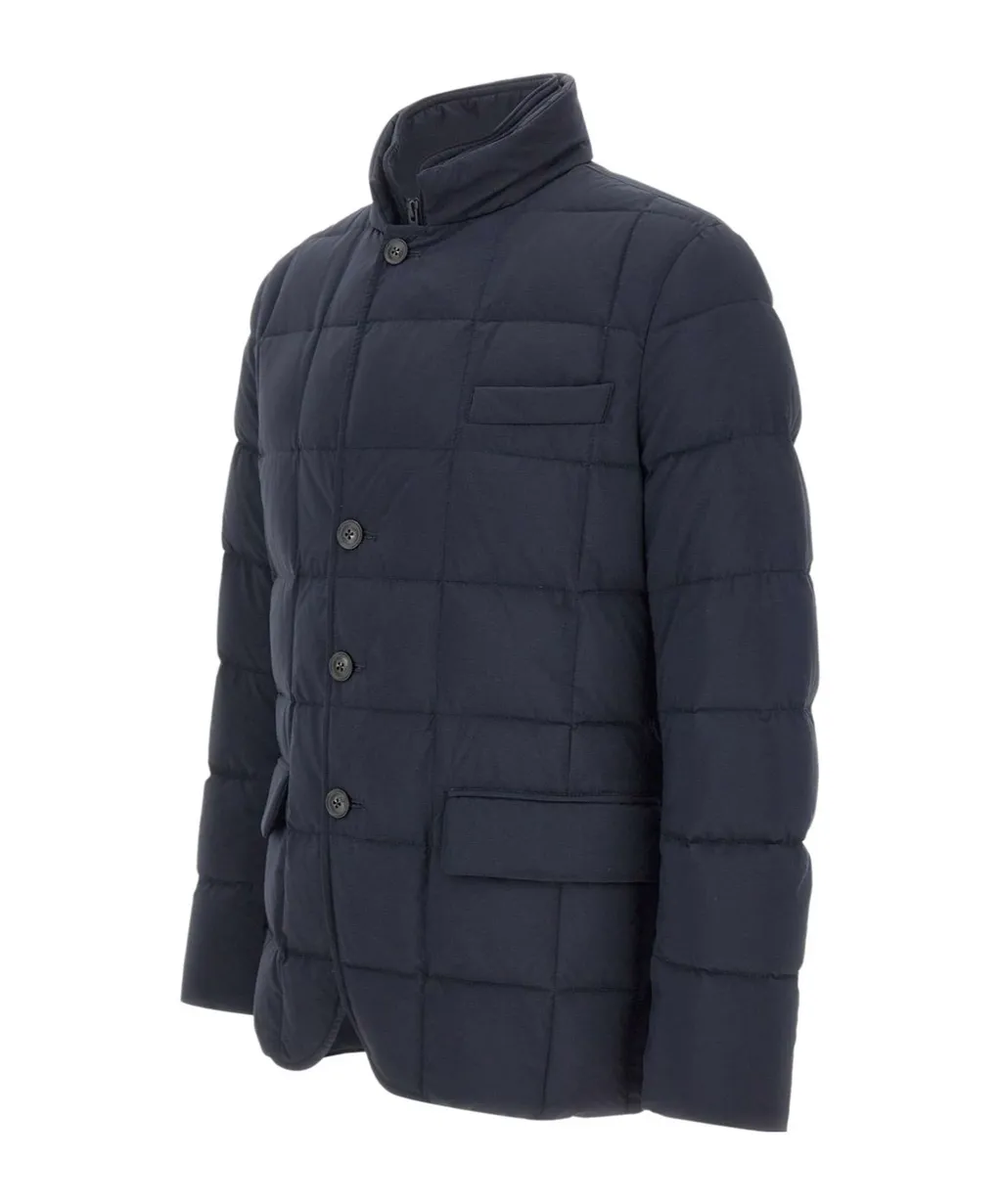 Fay Quilted Double-Zip Jacket