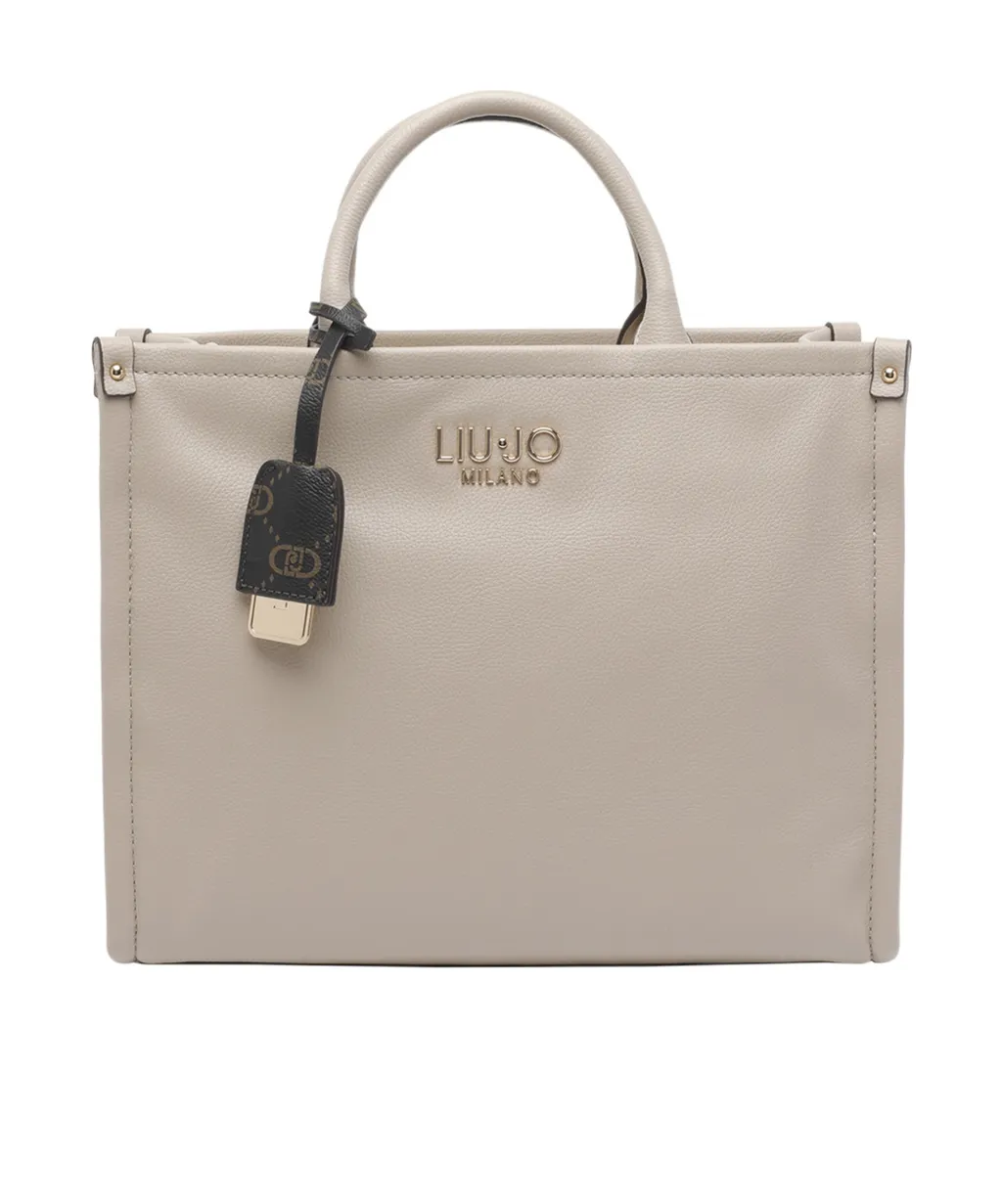 Liu Jo Logo Lettering Medium Tote Bag