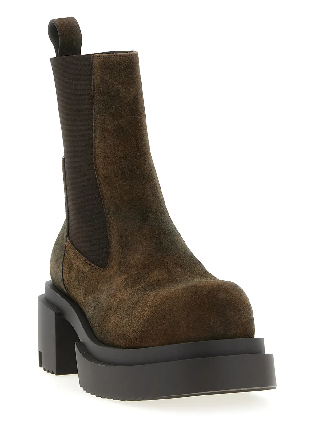 60Mm Leather Ankle Boots
