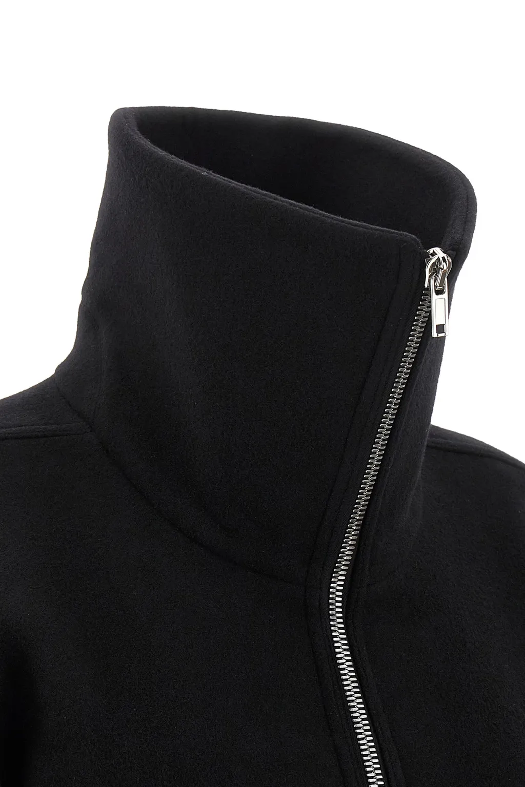Rick Owens High-Neck Zip-Up Jacket