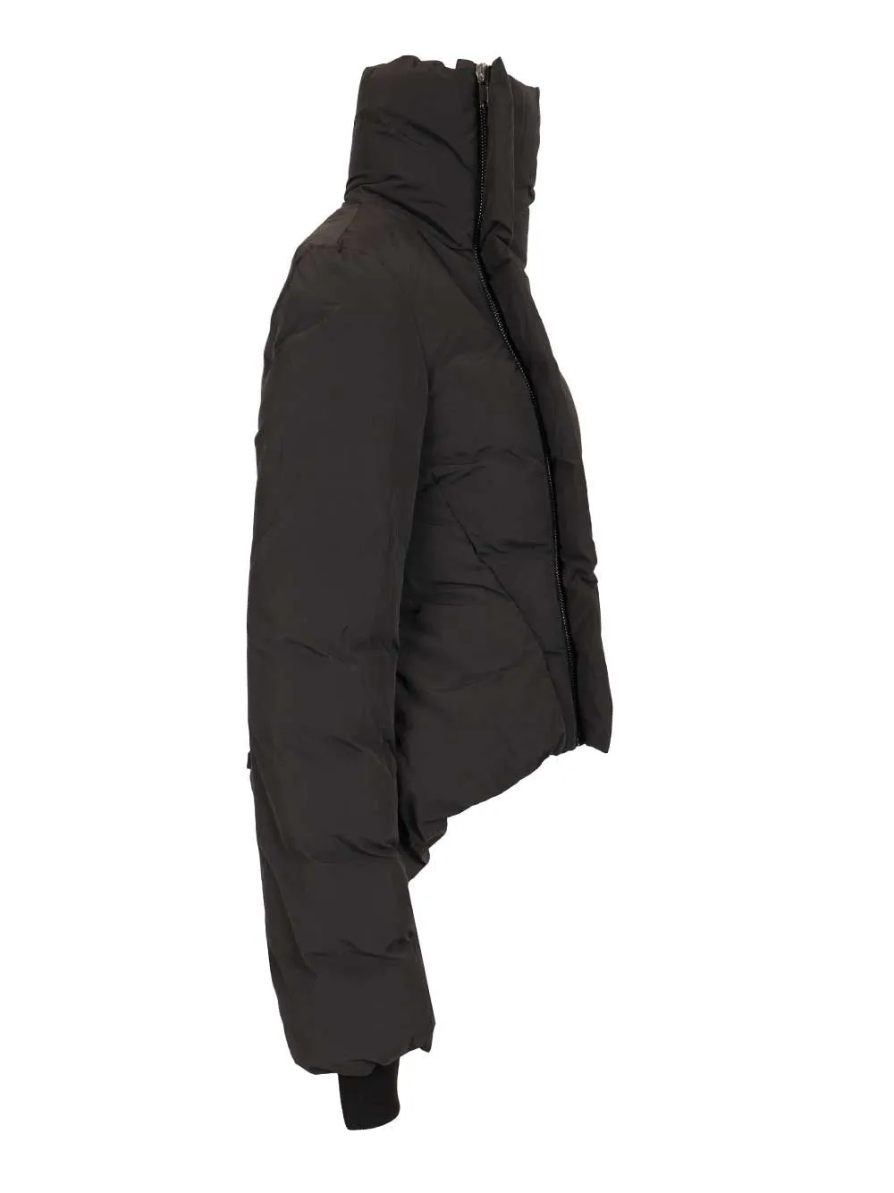 Asymmetrical Quilted Jacket