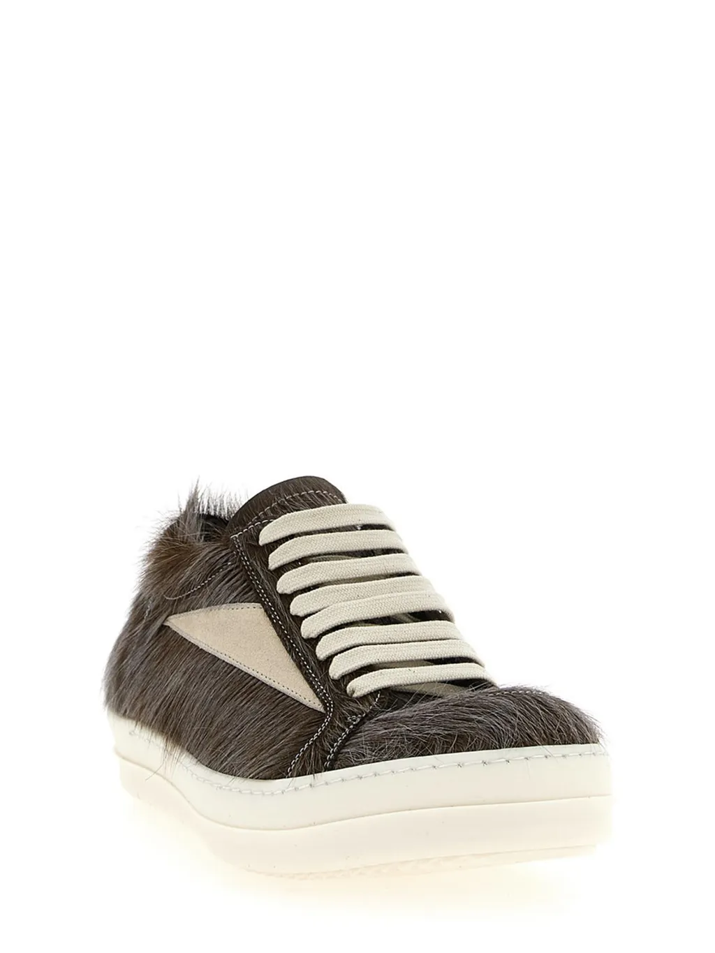 Concordians Hair-On Lace-Up Sneakers