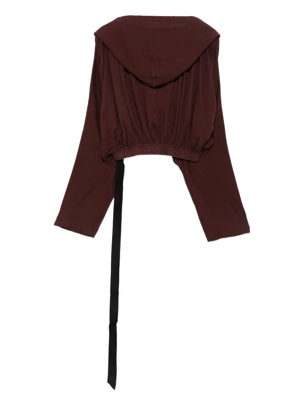 Elastic-Waist Hoodie