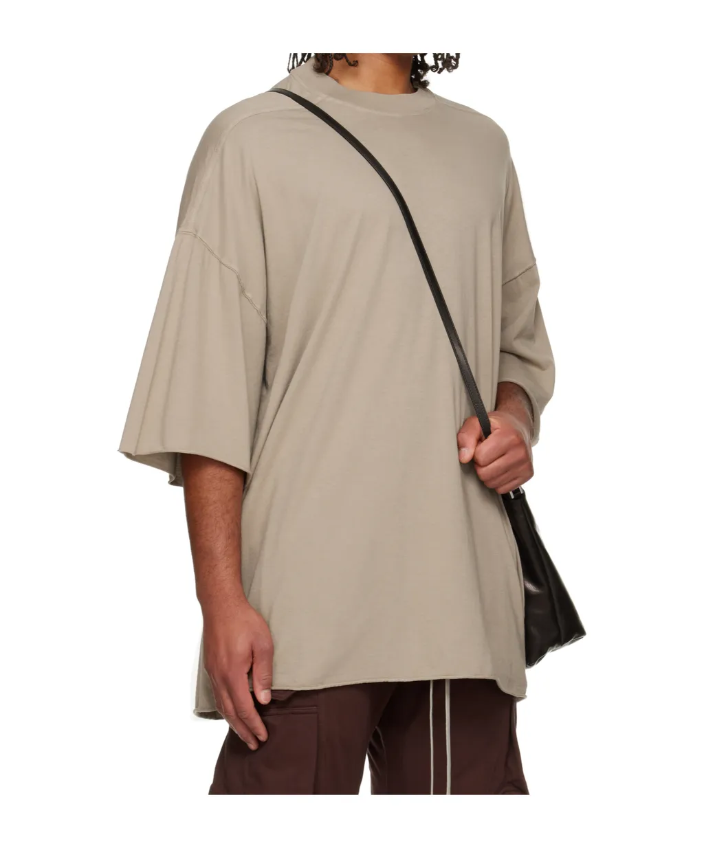Dropped-Hem Drawstring T-Shirt