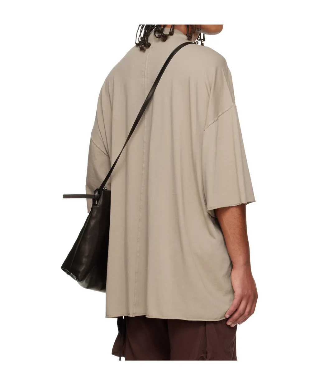 Dropped-Hem Drawstring T-Shirt