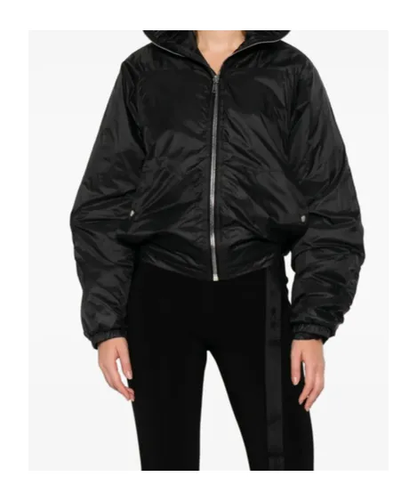 Rick Owens Drkshdw Zipped Hooded Jacket