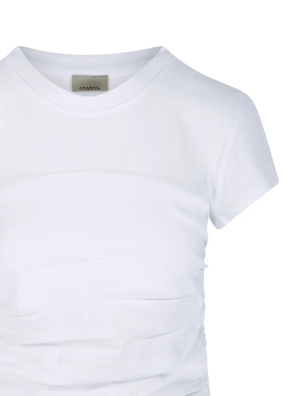 Isabel Marant Maelie Ruched Detailed T-Shirt