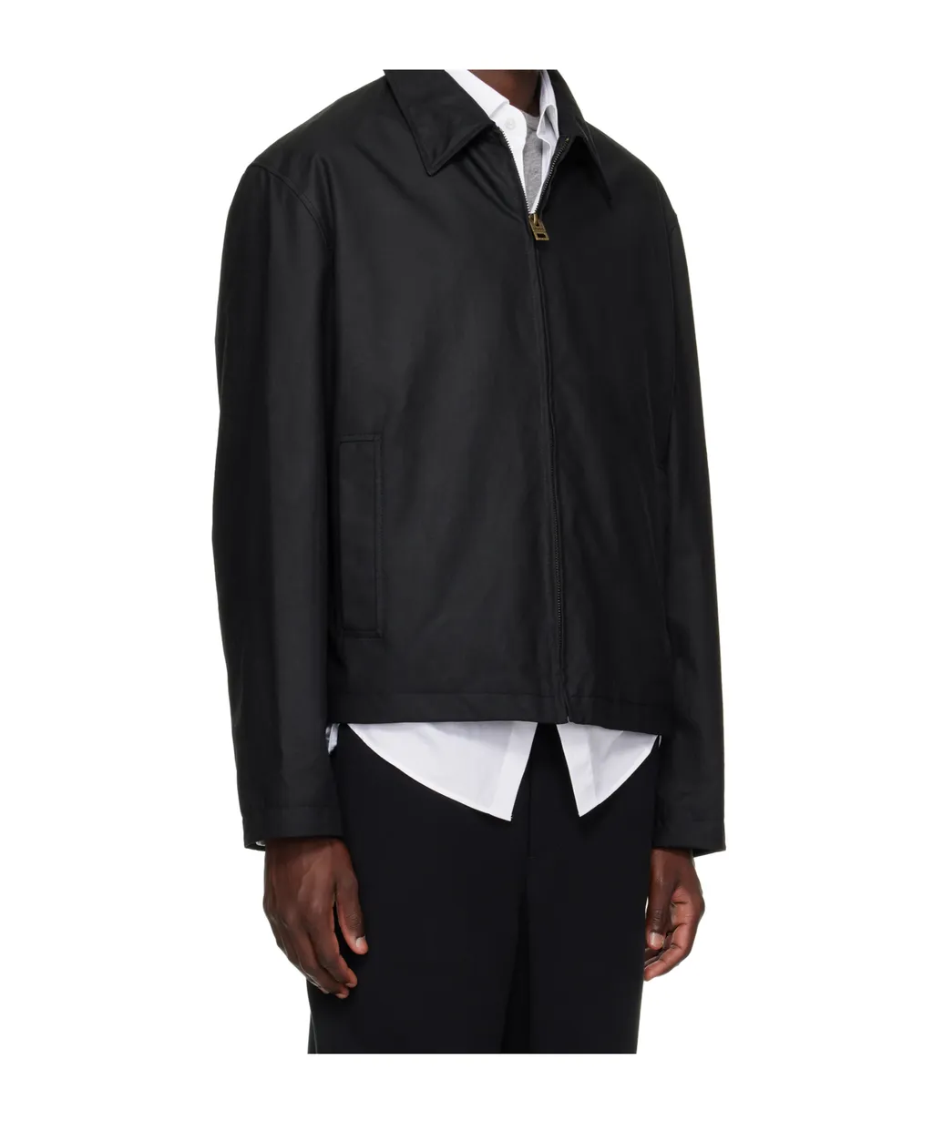 Zip-Front Collared Jacket