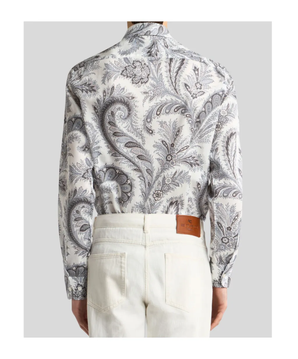 Etro Roma Paisley-Printed Button-Up Shirt
