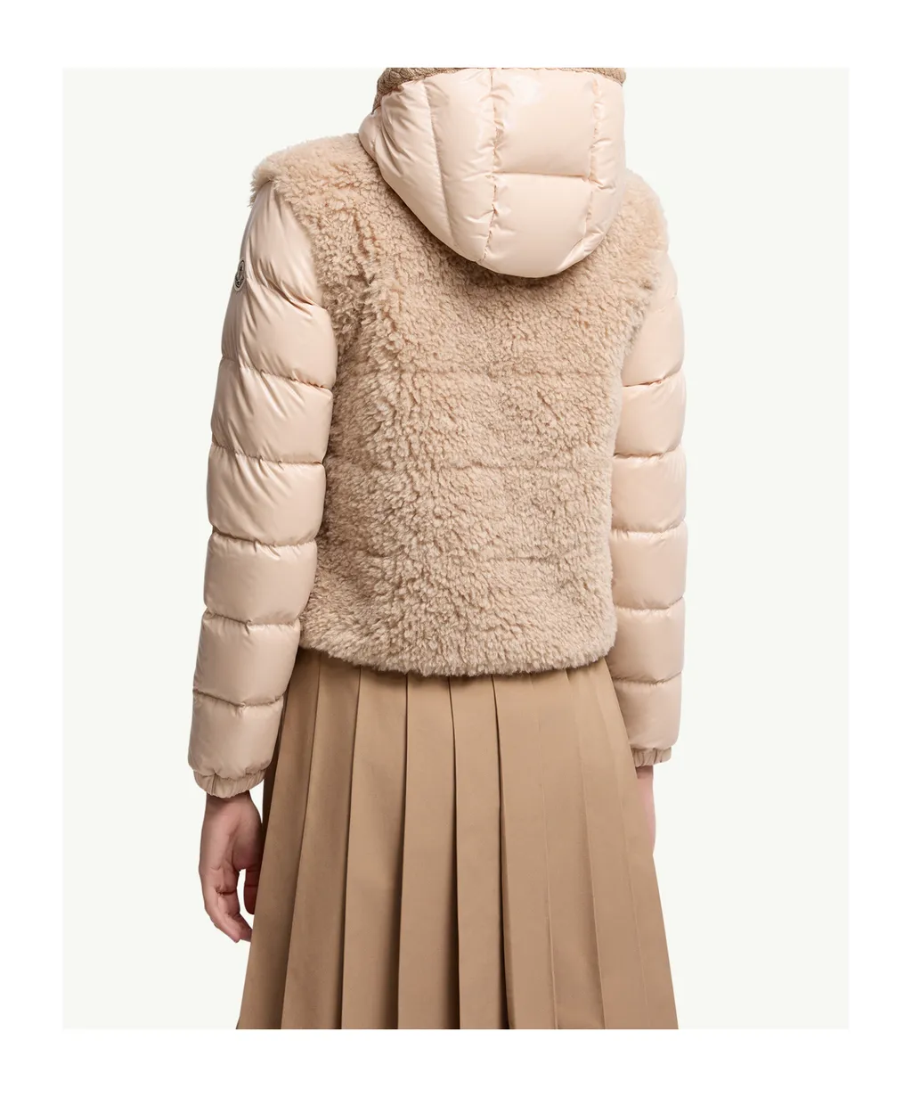 Moncler Plantay Hooded Teddy Down Jacket
