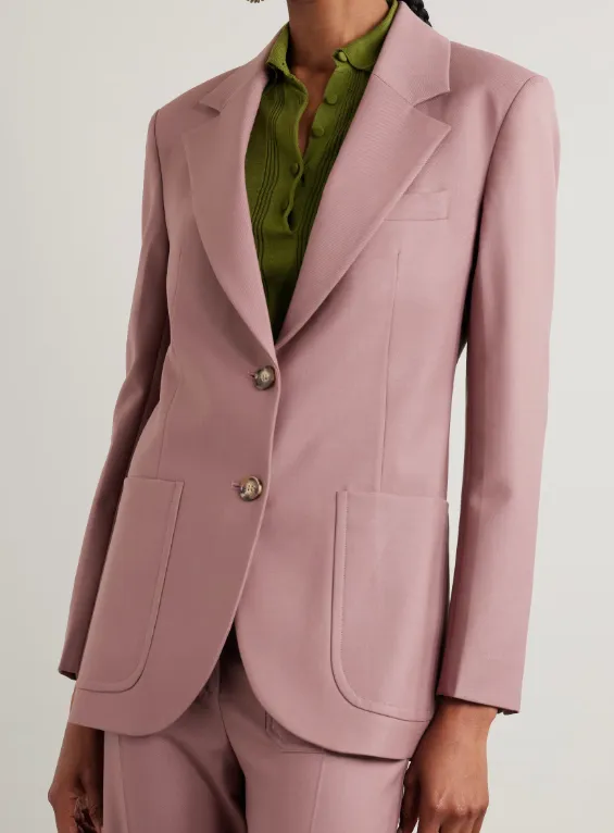 Long-Sleeved Blazer