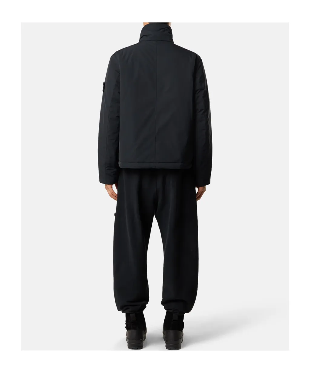 Stone Island Logo Patch High Neck Jacket