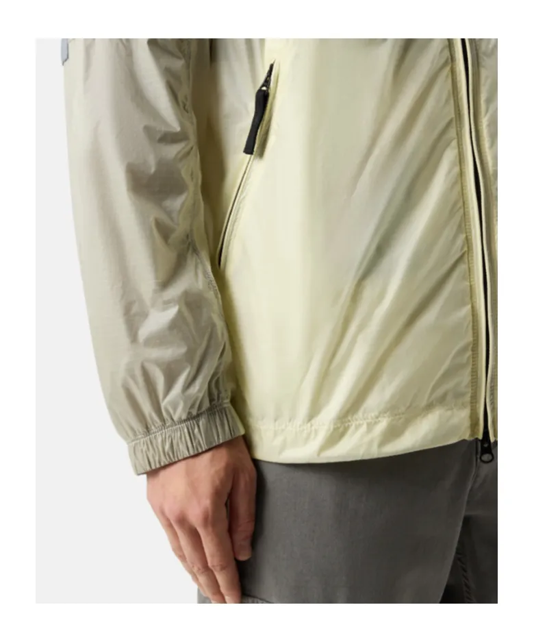 Light Hooded Jacket With Anti-Drop And Refleective Details