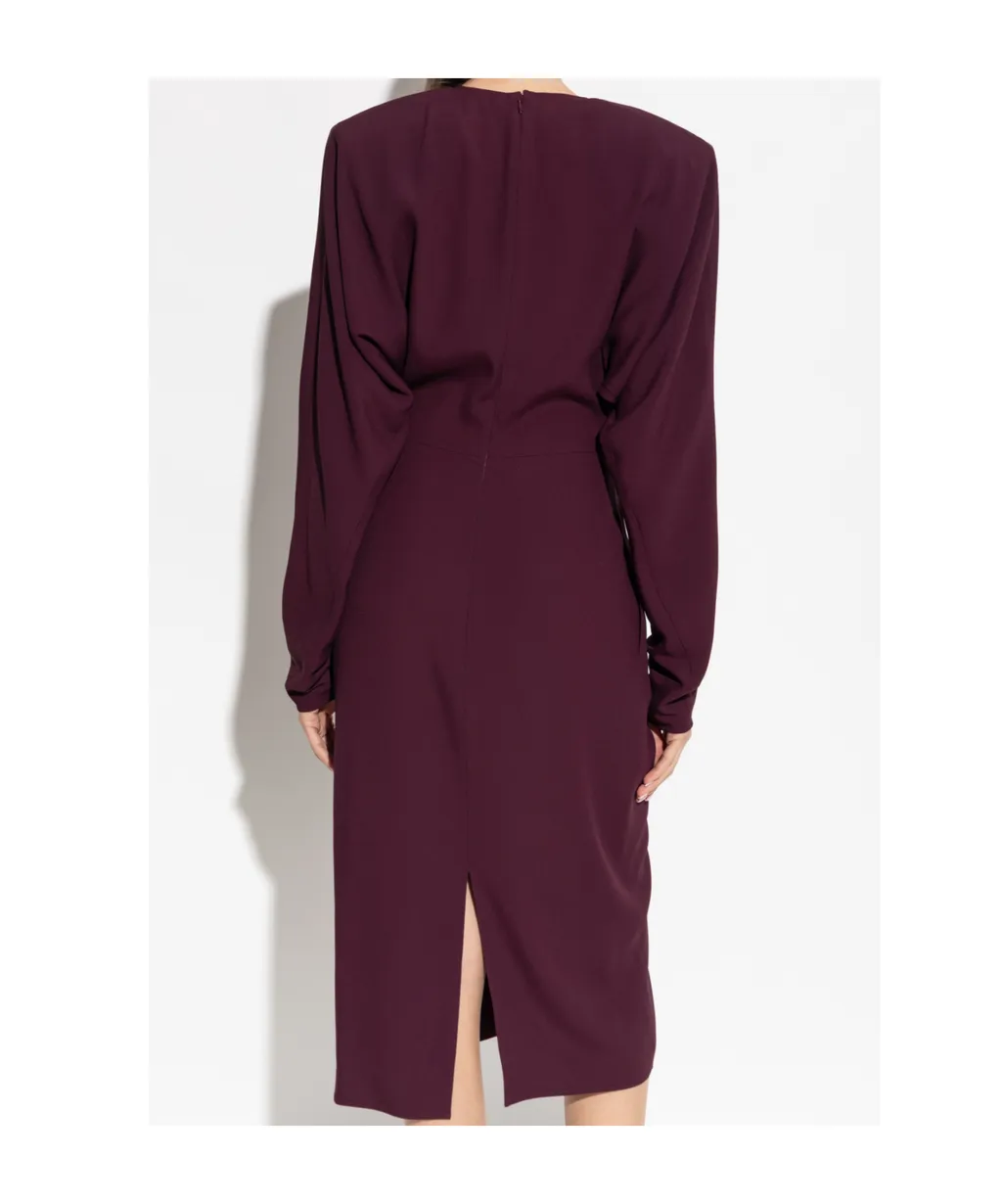 Stella Mccartney Ruched Midi Dress