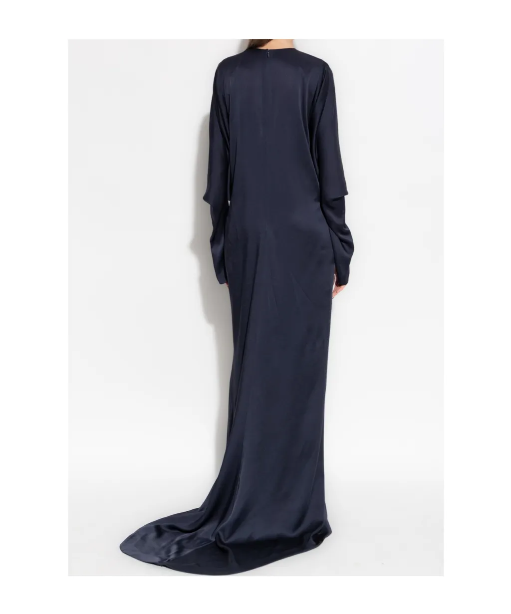 Stella Mccartney Cut Out Detailed Ruched Dress