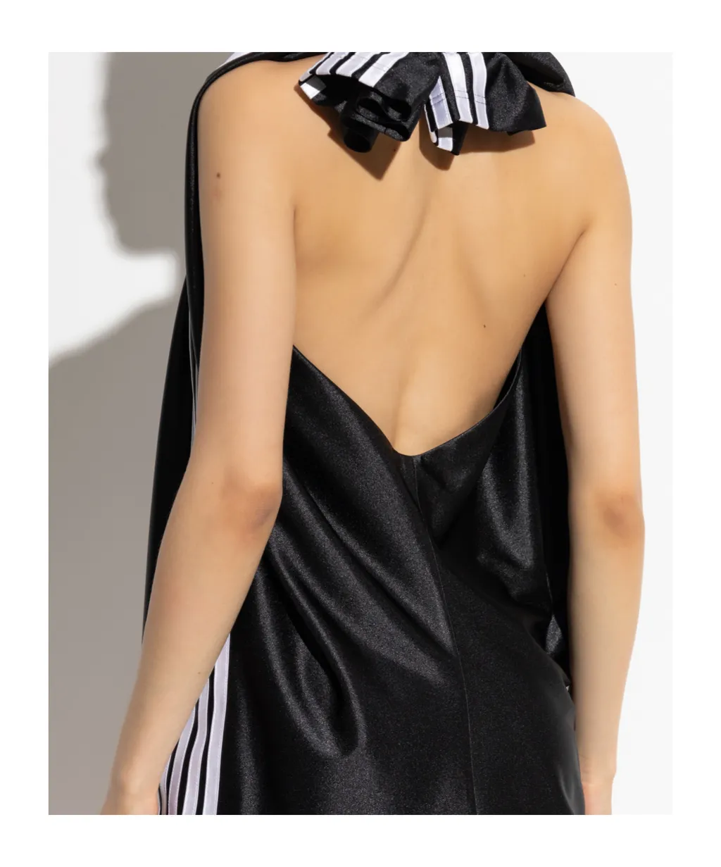 V-Neck Sleeveless Mini Dress