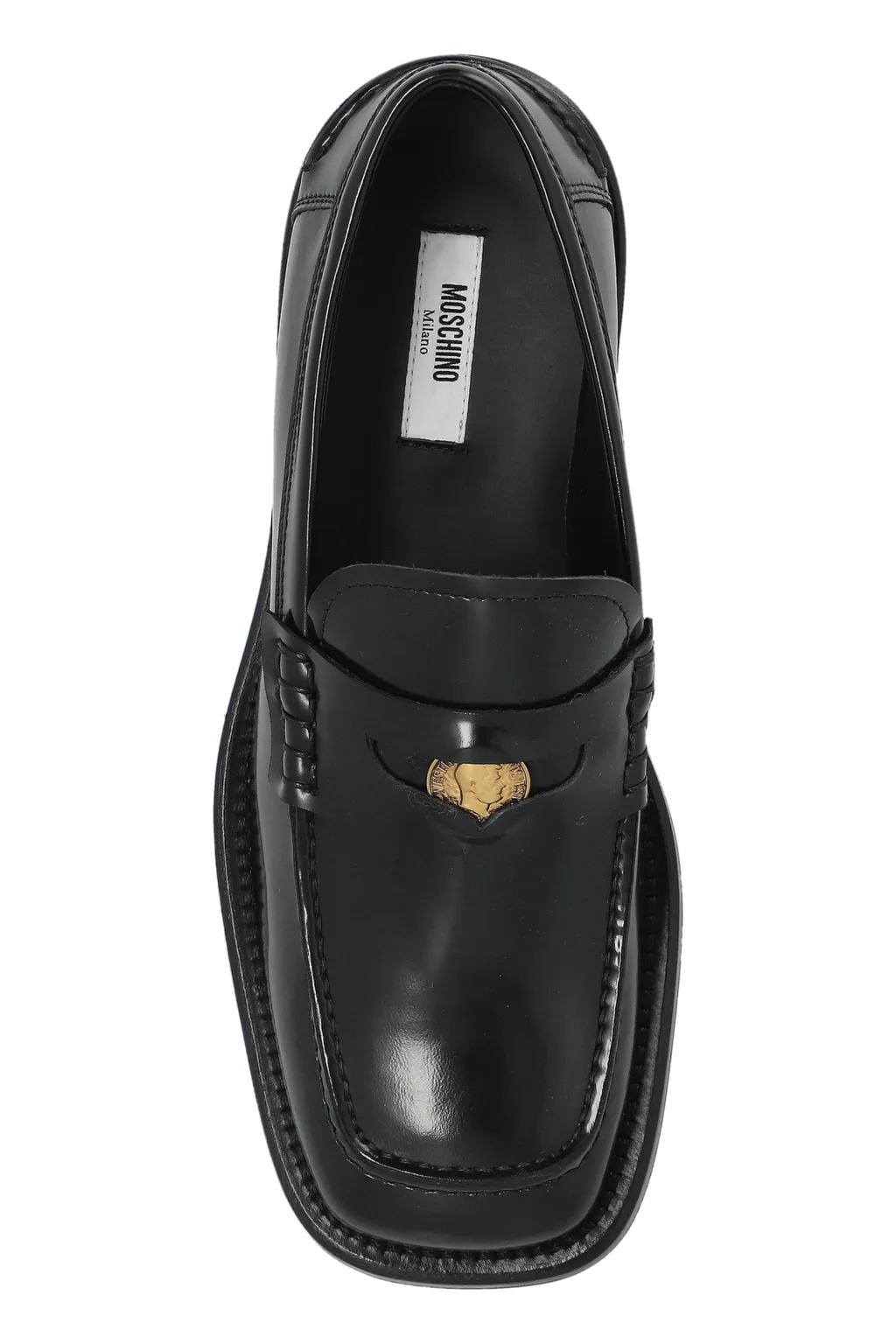 Moschino Square Toe Loafers