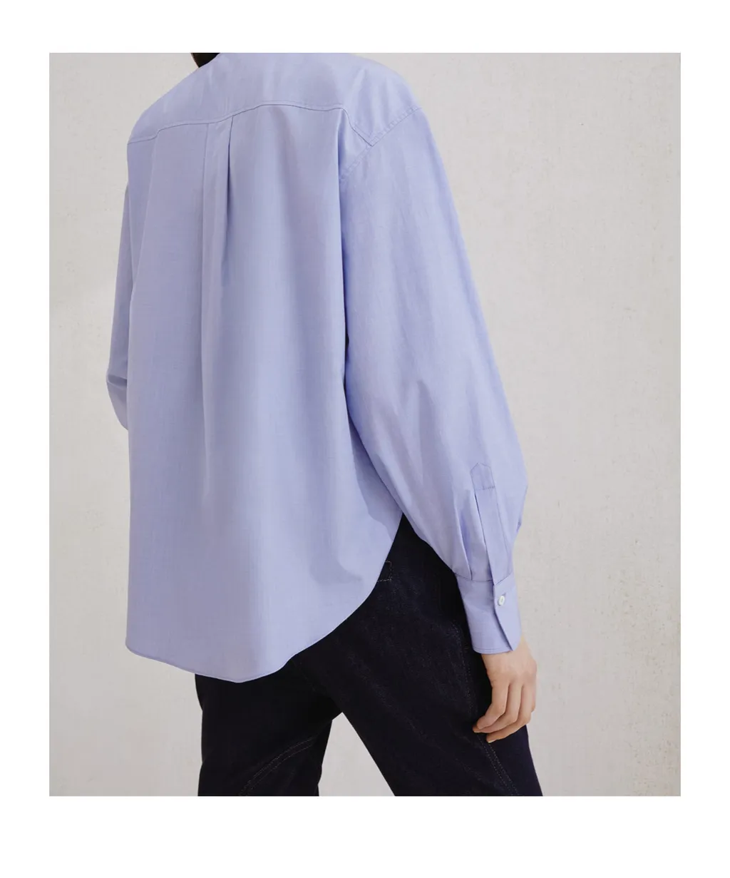 Long-Sleeve Button-Up Shirt