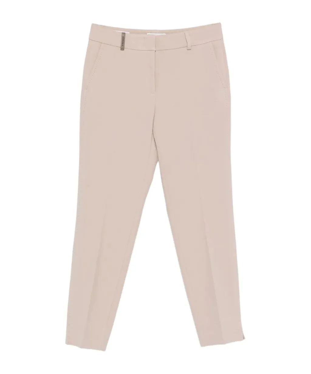 Peserico Belted Detail Pants