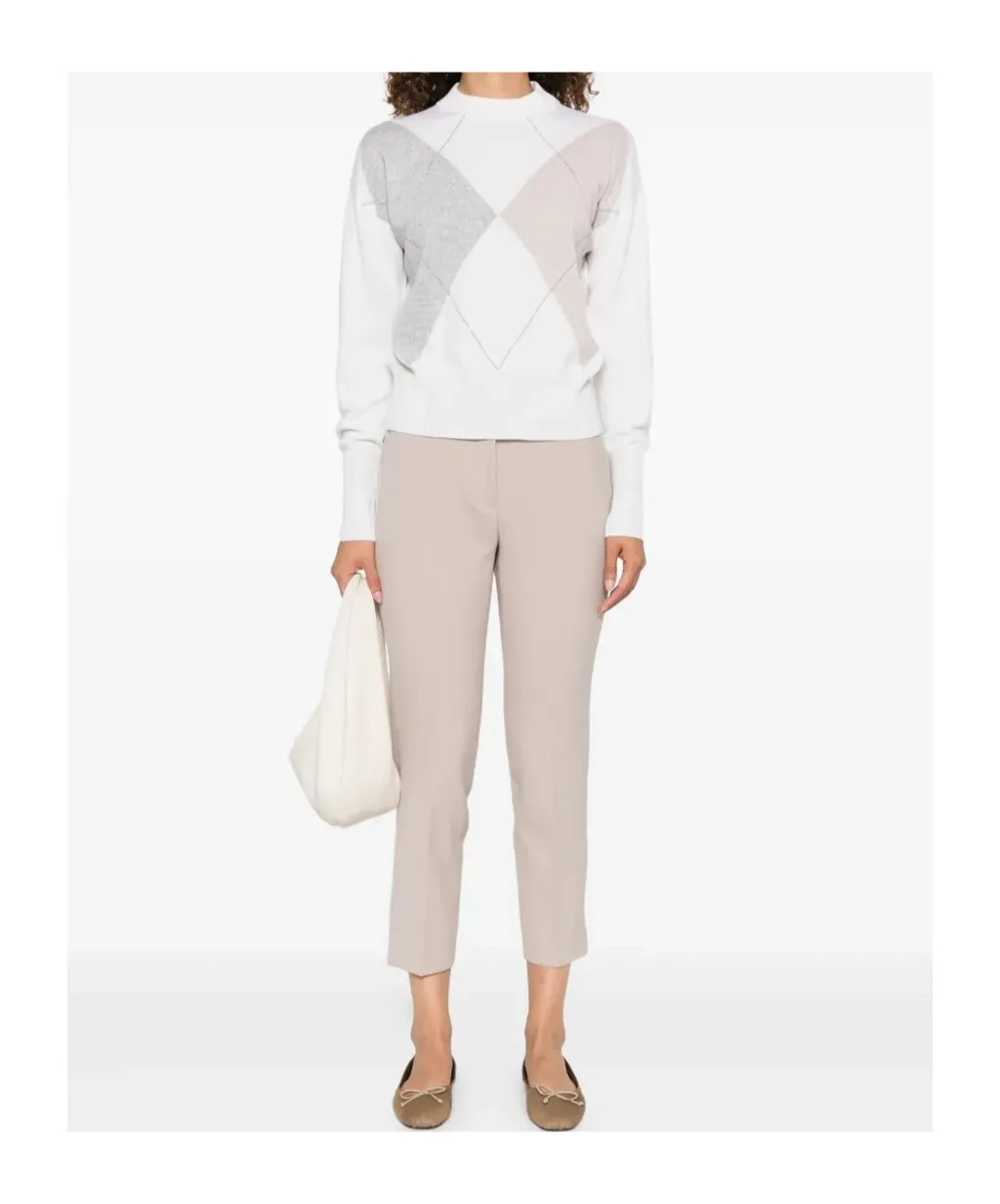 Peserico Belted Detail Pants