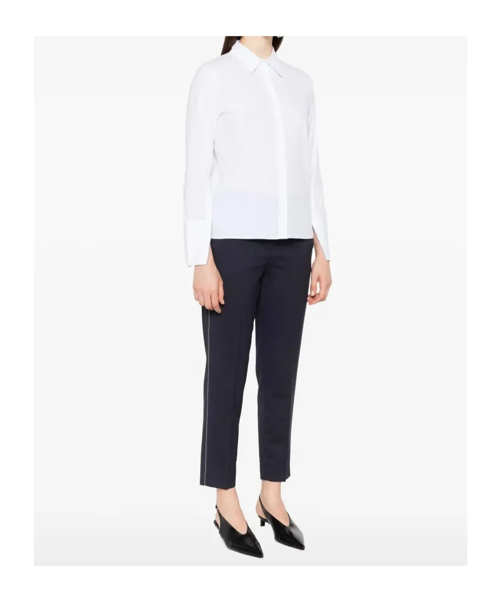 Buttoned-Cuff Shirt