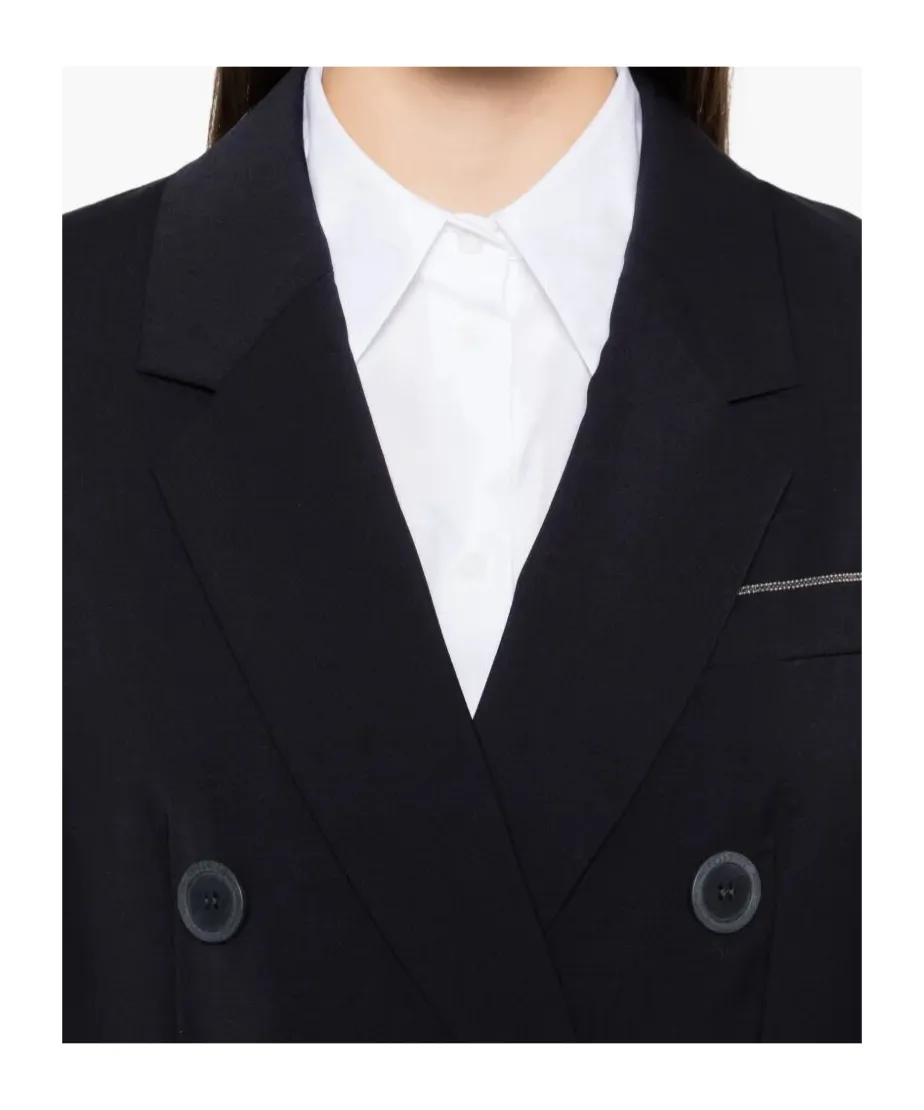 Double-Breasted Blazer
