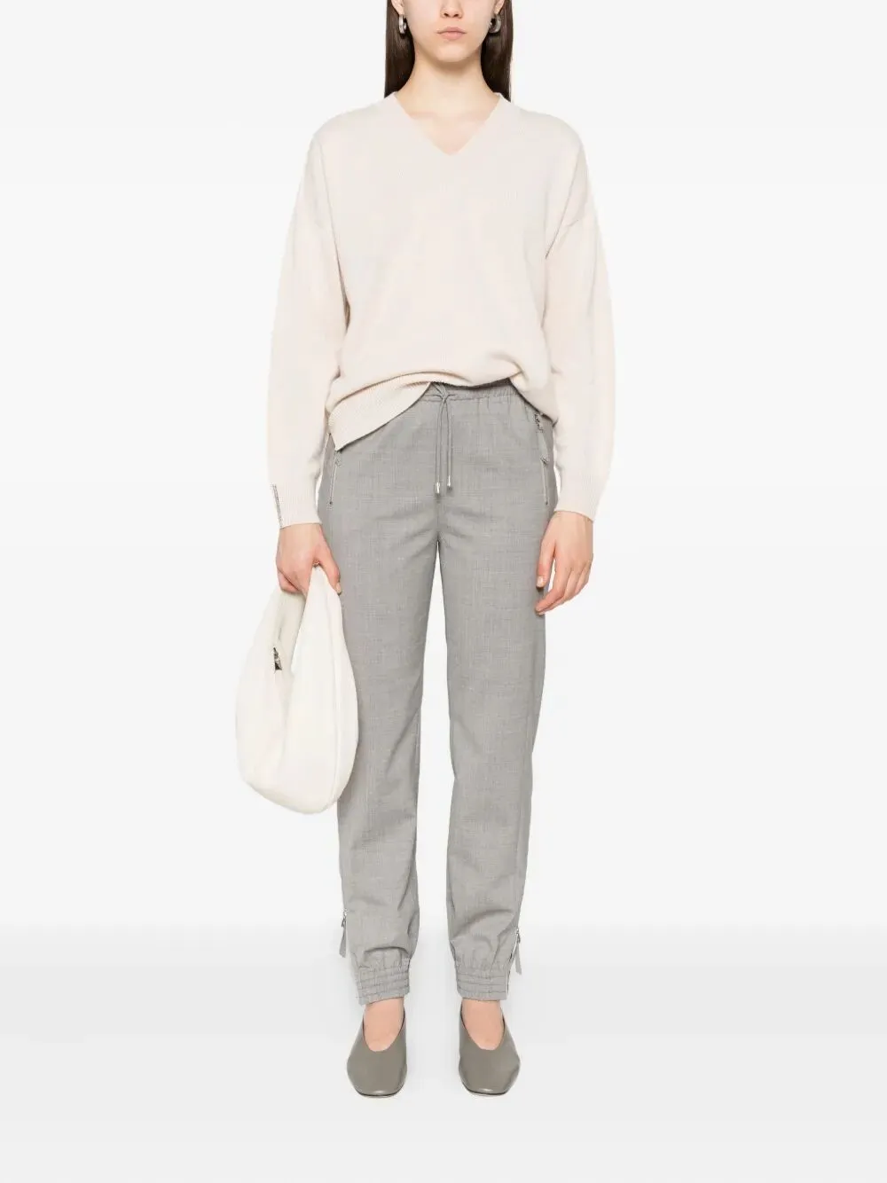 Peserico V-Neck Knitted Sweater