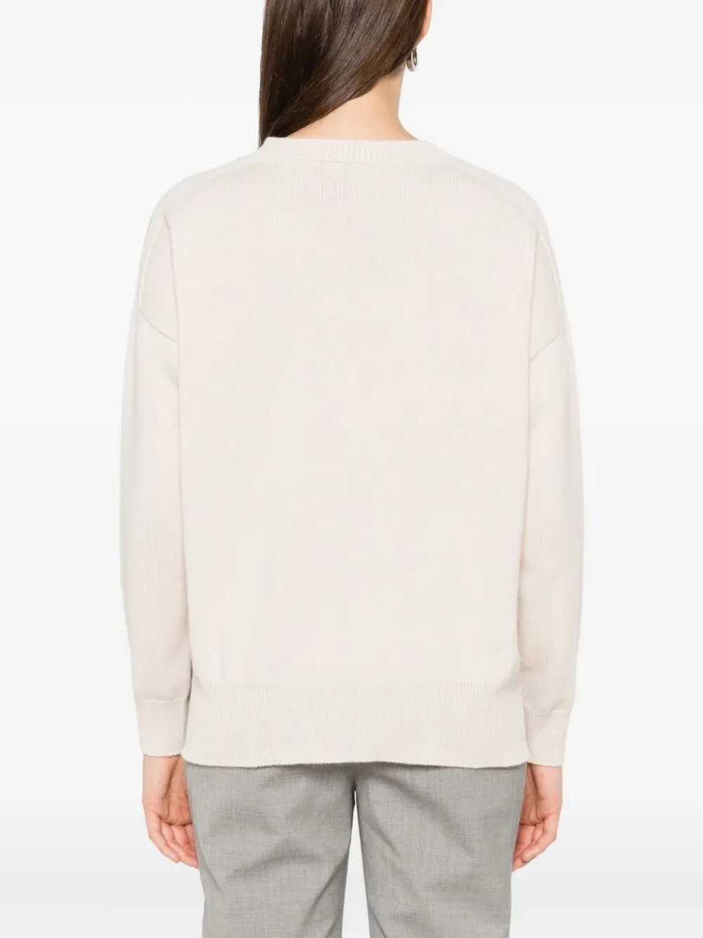 Peserico V-Neck Knitted Sweater