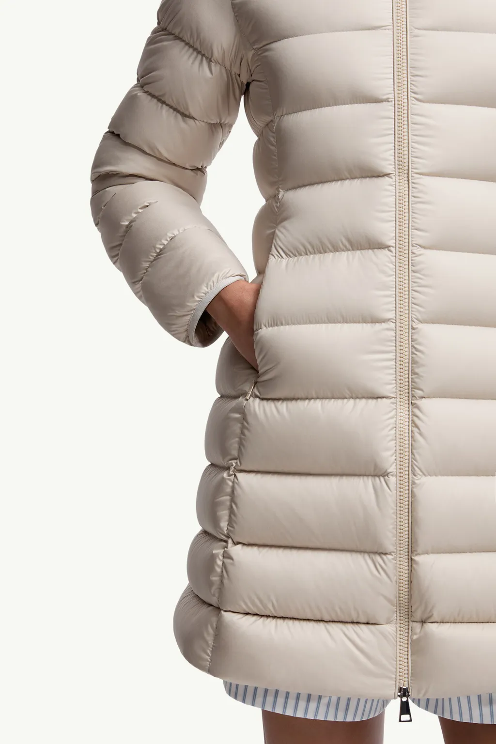 Moncler Igesse Mid-Length Padded Jacket