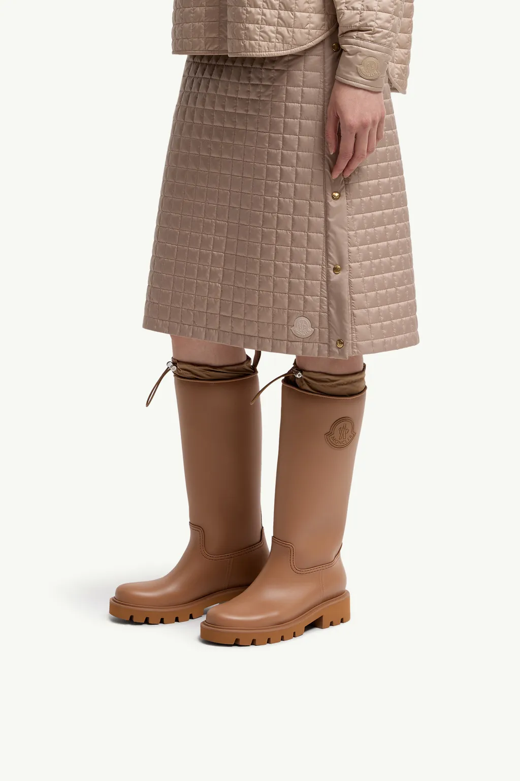 Moncler Kickstream High Rain Boots