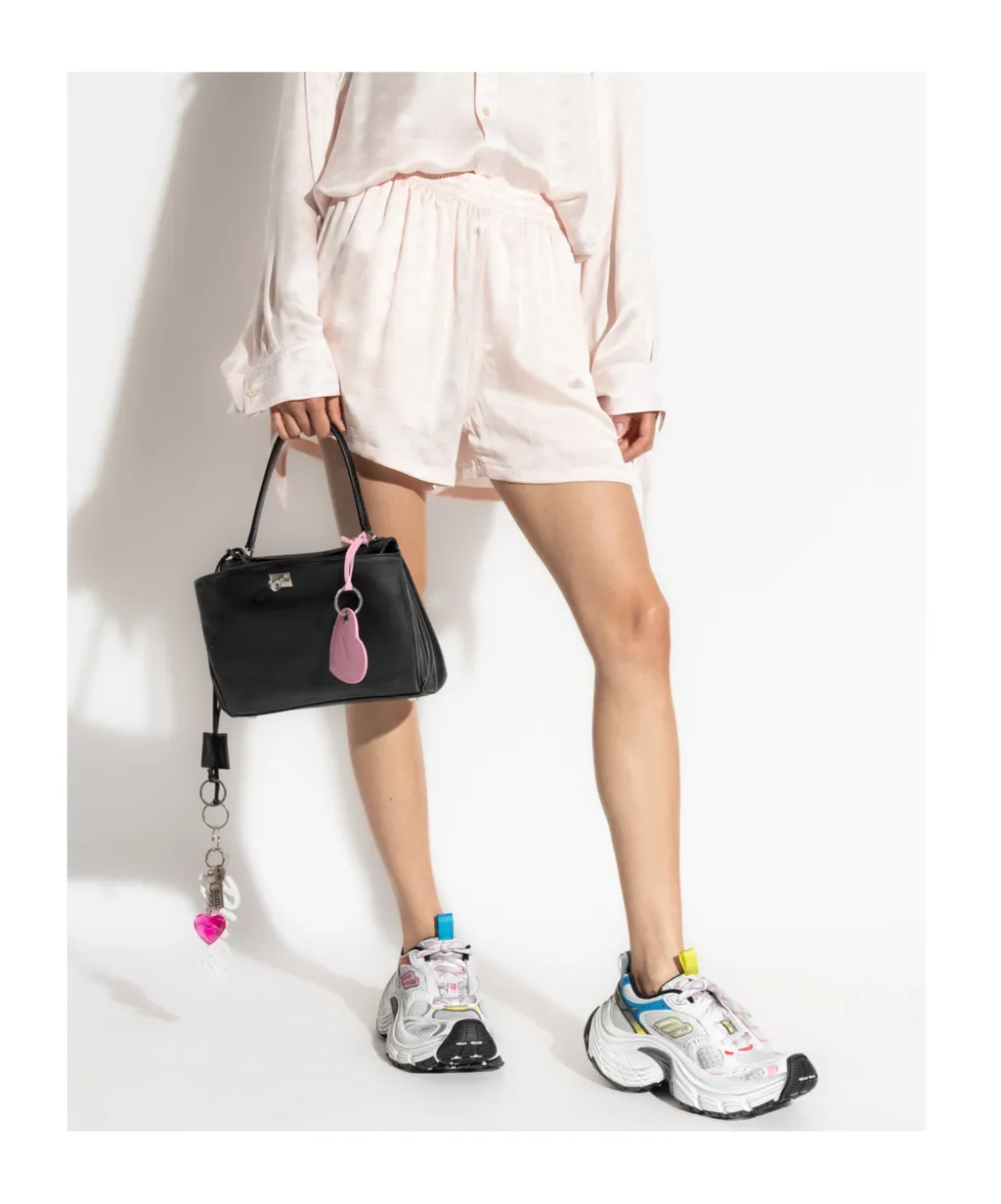 Monogram Elastic Waist Shorts