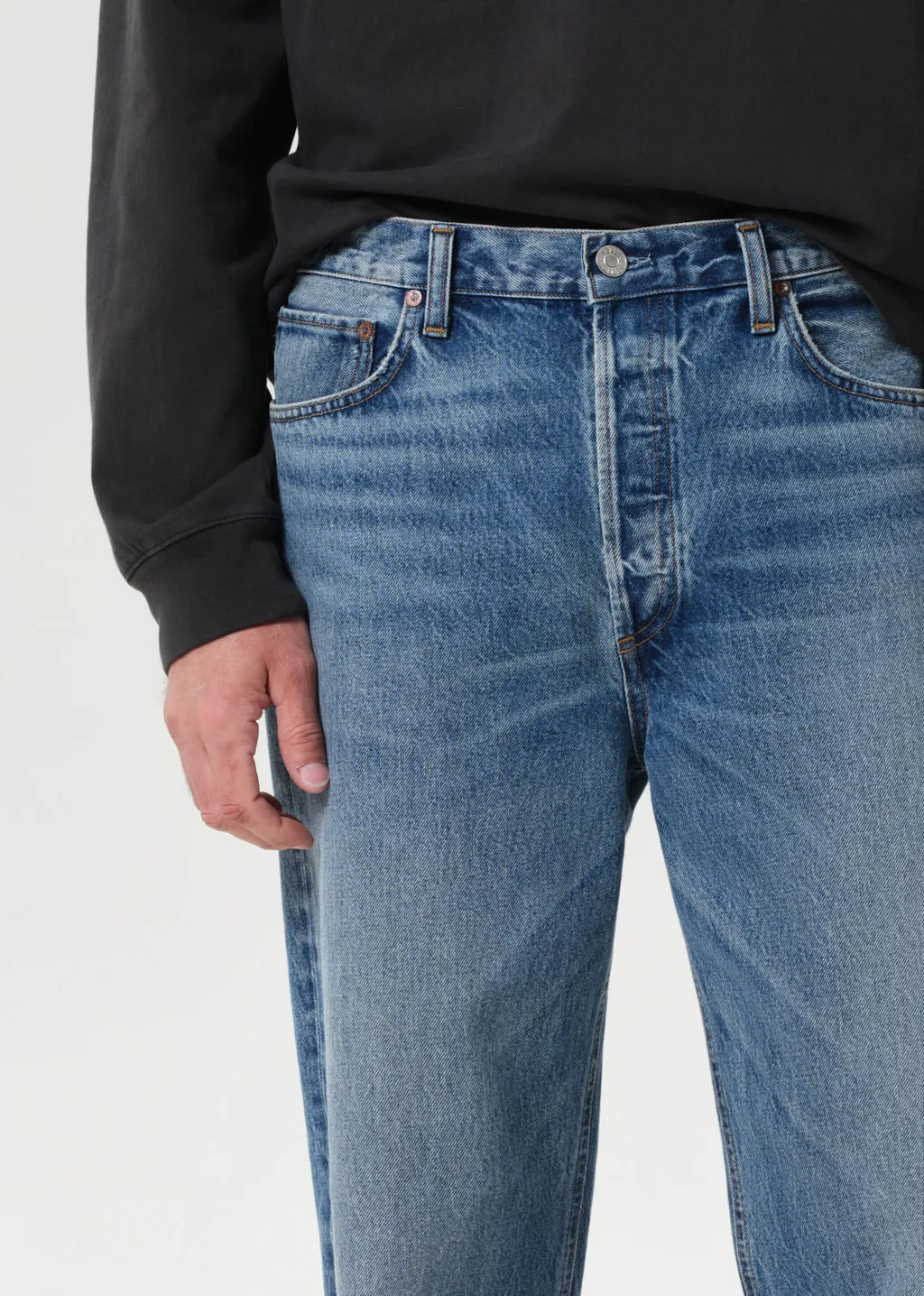 Agolde 90's Mid-Rise Loose Fit Jeans