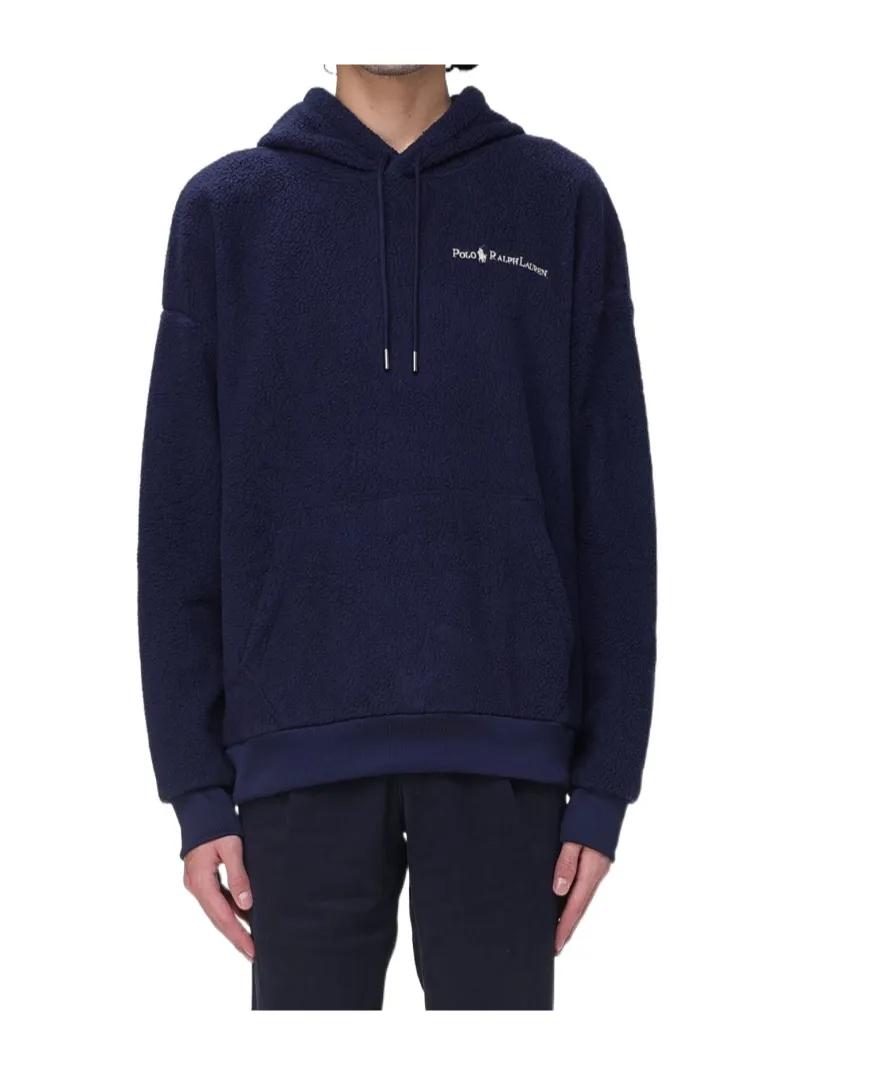 Polo Ralph Lauren Logo Embroidered Drawstring Hoodie
