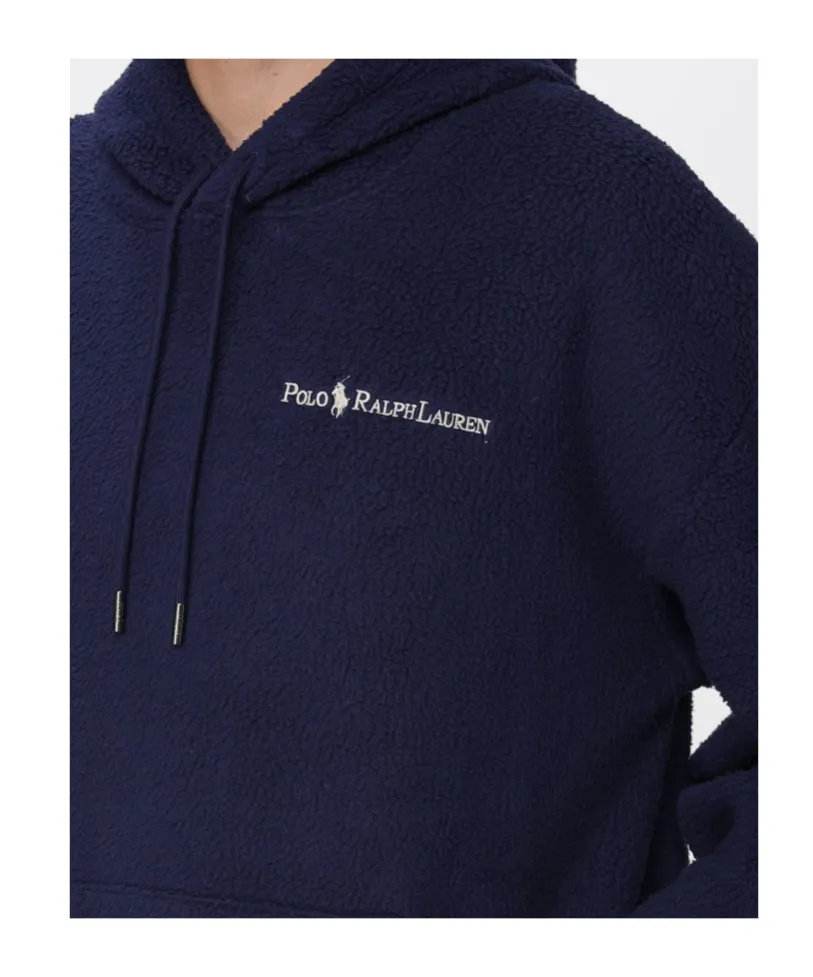 Polo Ralph Lauren Logo Embroidered Drawstring Hoodie
