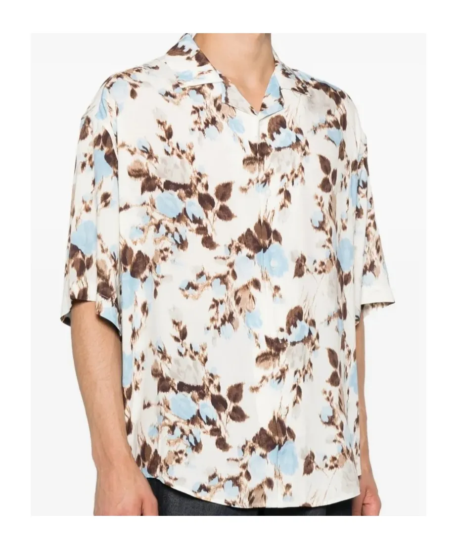 Lapel Short-Sleeved Shirt