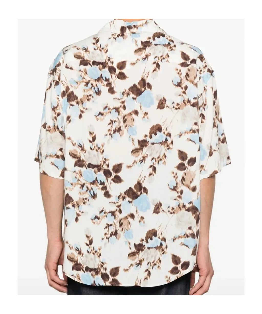 Lapel Short-Sleeved Shirt