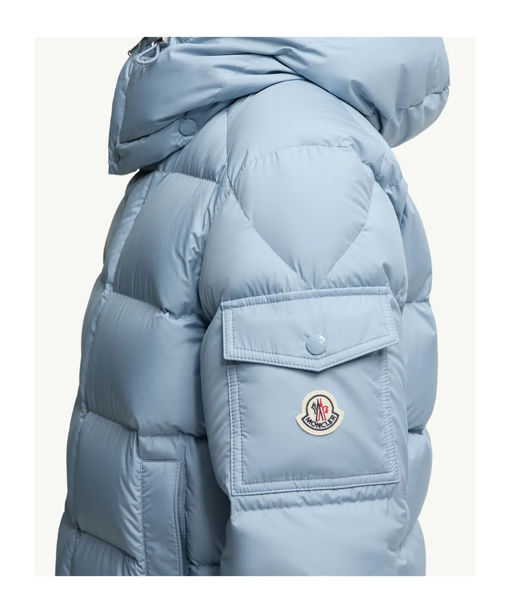 Moncler Maya 70 Hooded Short Down Jacket
