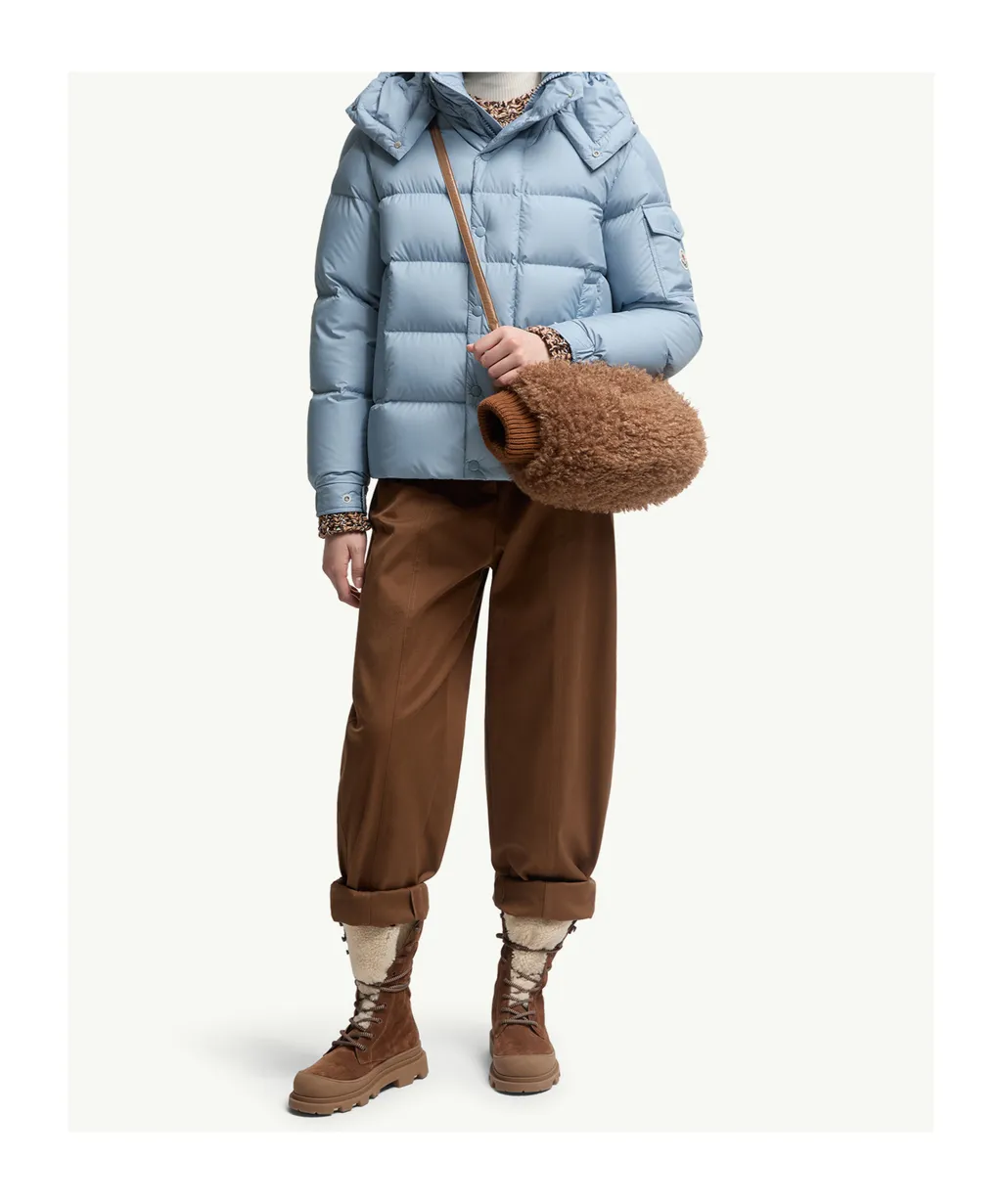 Moncler Maya 70 Hooded Short Down Jacket