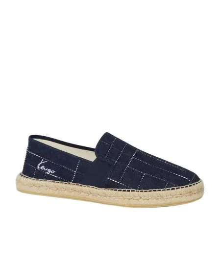 Kenzo Stitch Detailed Slip-On Shoes