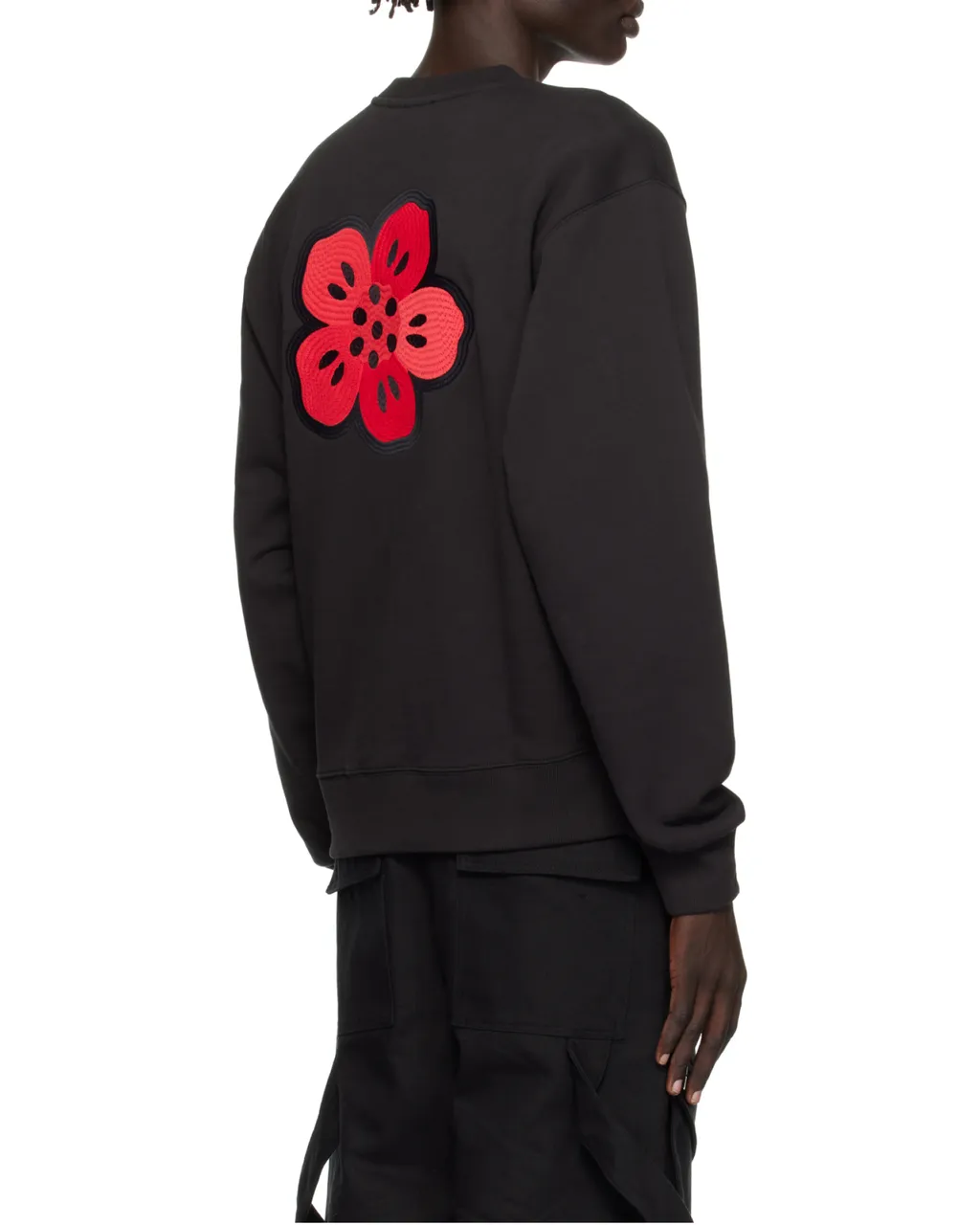 Kenzo Logo Embroidered Crewneck Sweatshirt