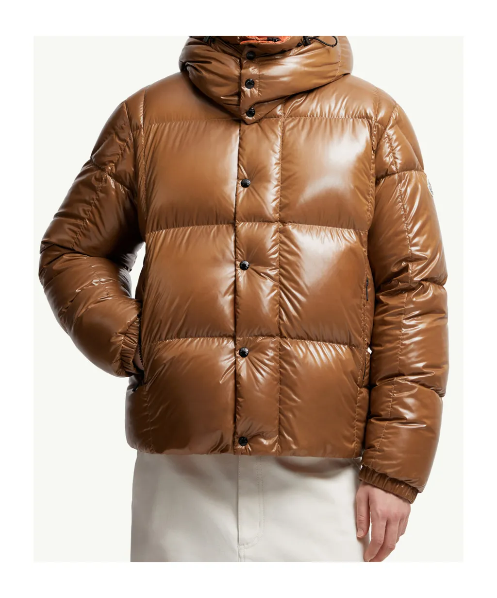 Moncler Parana High Neck Hooded Jacket
