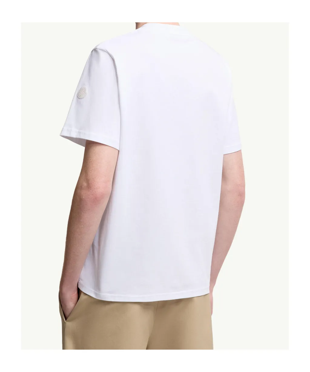 Moncler Logo Printed Crewneck T-Shirt