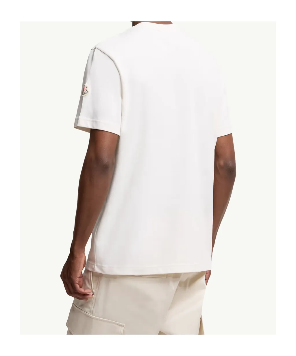 Moncler Logo Patch Crewneck T-Shirt