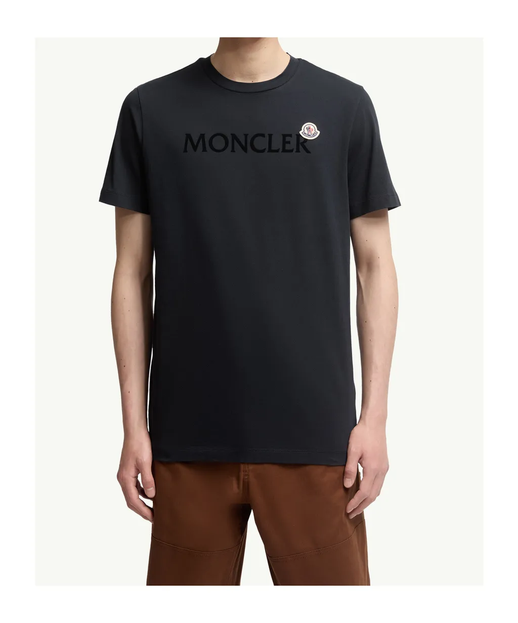 Moncler Logo Detailed Crewneck T-Shirt