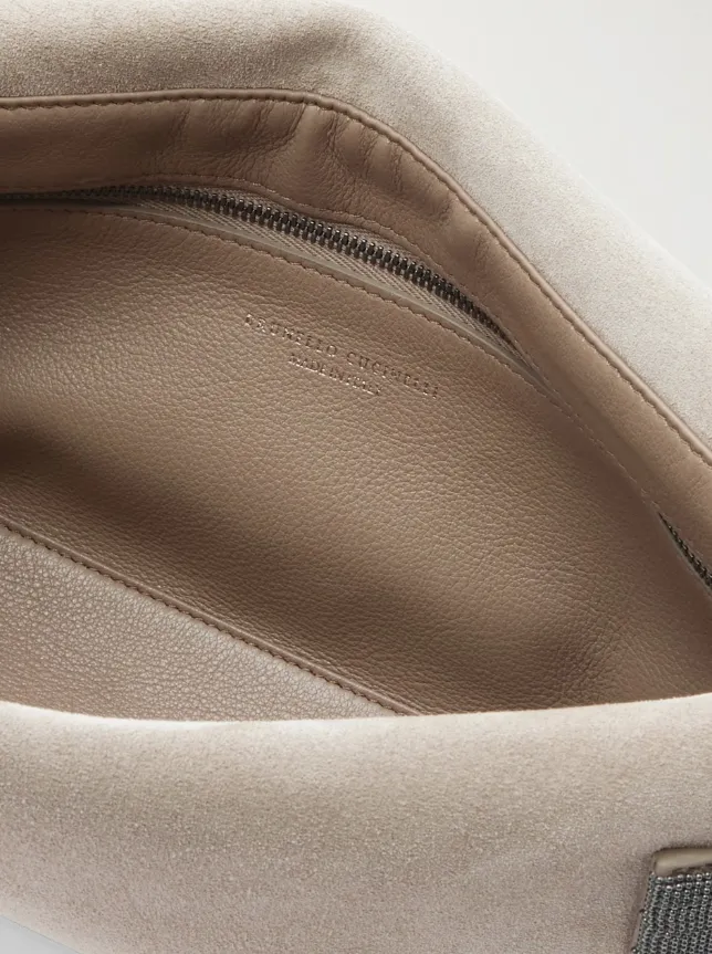 Brunello Cucinelli Essence Precious Strapped Clutch Bag
